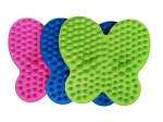 Plastmasas pēdu masāžas paklājiņš 36 × 38 cm, 3 krāsas