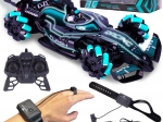 RC drift mašīna, vadāma ar roku žestiem