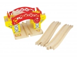 Wooden Drawbridge for Toy Railway