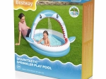 Piepūšams bērnu baseiniņš ar dušu Sharktastic