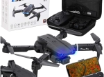 Saliekams RC drons E99 Pro ar dubulto 720p kameru un headless režīmu