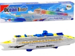 Interactive tour boat with lights, sounds, and obstacle avoidance