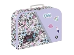 Laminēta koferīte 34 cm Funny Girl