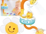 Bērnu vannas rotaļlieta – ziedu duša ar pīlīti