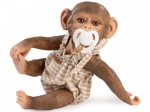 Reālistiska pērtiķīša mazulis ar pilnībā vinila korpusu, 32 cm