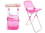Plastic High Chair for Dolls