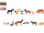 Mini Farm Animals Plastic Set