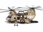 Helikopters ar figūriņām un efektiem 50 cm