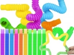 Sensory pop tubes (pop tubes) Kruzzel – set of 10 pcs