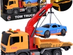 Spēļu komplekts evakuators ar auto un skaņas un gaismas efektiem