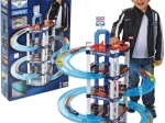 XXL BOSCH Service 5 stāvu 85 cm garāžas stāvvieta no Klein + 2 mašīnītes