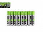 Sārma baterijas AAA 1,5 V – 8 gab. RAVER