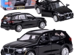 Metāla kolekcionāru modelis BMW X5 M ar gaismām un skaņu, melns