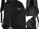 Kruzzel black backpack 30 l