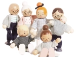 Le Toy Van koka leļļu namiņa leļļu ģimene (7 gab.)