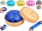 Squishy dumpling antistresa rotaļlieta sugar 9 cm (krāsu mikss)