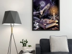 5D Diamond Painting Owl 30 × 40 cm - 1 piece
