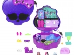 Polly Pocket kompakts Monster High galvaskauss ar skeitparku un skolu