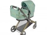 Saliekamais leļļu ratiņš 3 vienā ar somu CAPRICCIO, 73 cm